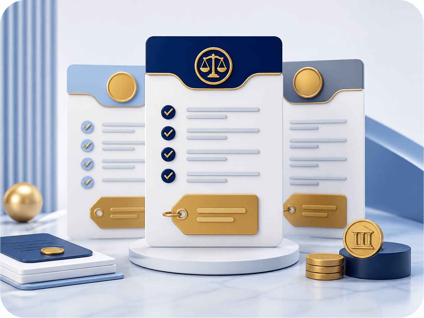 Ilustrasi pilihan paket pendampingan legalitas bisnis